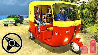 Offroad Tuk Tuk Rickshaw Driver - Indian Auto Rickshaw 3D | Android Gameplay screenshot 1