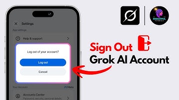How To Logout Grok AI Account (2025) | Sign Out Grok AI Account