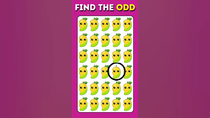 🔥 Can You Find the Odd Emoji Out? 😎 | Emoji Quiz Challenge