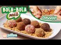 MEMBUAT BOLA-BOLA MILO | CHOCOLATE TRUFFLE