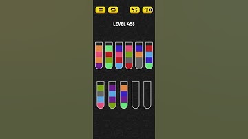 water sort puzzle level 458