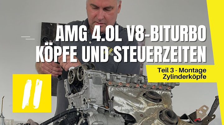 Teil 3 M177 AMG V8 - Zylinderköpfe montiert - Steuerzeiten eingestellt