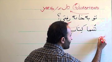 Persian Grammar: Forming Yes/No Questions