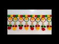 Toran making ideas from old bangles design