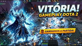 ❄️LICH DOTA 2: Como ganhamos essa partida IMPOSSÍVEL! 💀