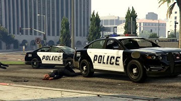 Action Replay Clips 34: Police Shootout - GTA Online - Rockstar Editor