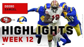 Deebo Samuel Finds Paydirt w/ 133 Receiving Yds | NFL 2020 Highlight