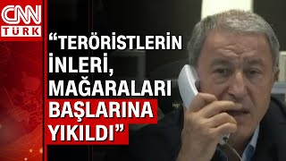 Bakan Hulusi Akar harekat merkezinde... PKK'ya \