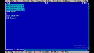 REVERSE STRING IN C PROGRAMMING