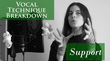 How to Support for Singing - Vocal Technique Breakdown - Aliki Katriou