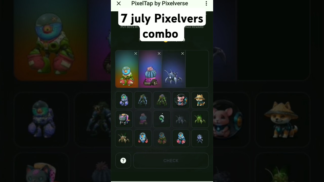 7 July pixelvers combo | Pixelvers | 