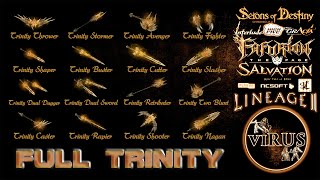 Full Set of Trinity Weapons. LINEAGE II. Any Chronicles ◄√i®uS►