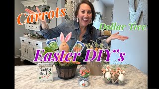 Celebrity CARROTS! 🥕 Easy & Cute Carrot DIY’s | Dollar Tree Easter DIY’s Wealth