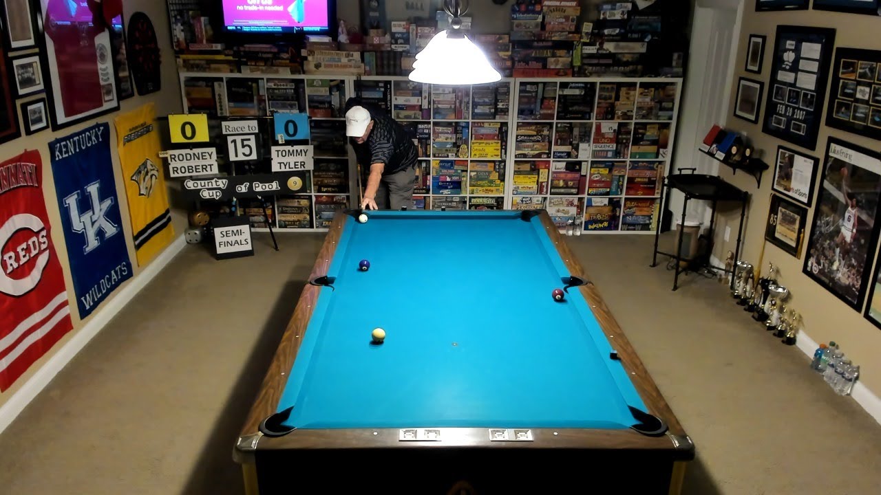 County Cup of Pool - Semi-Finals-Rodney Biggerstaff & Robert Dyer vs ...