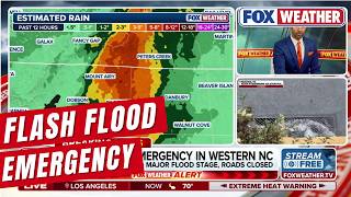 Flash Flood Emergency Issued In Western North Carolina