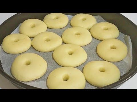 Se hai 1 uovo, farina e latte prepara queste deliziose Ciambelle in forno ! Facili e Soffici!