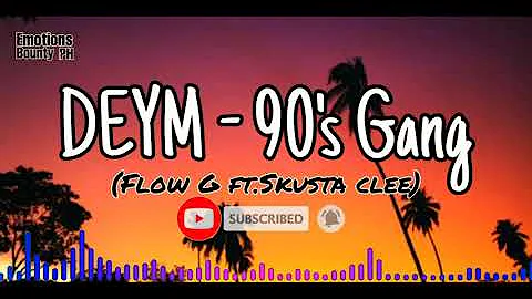 Flow G - DEYM - 90's Gang ft.Skusta Clee | "Black Collection" BrandFor199x | New Song 2020