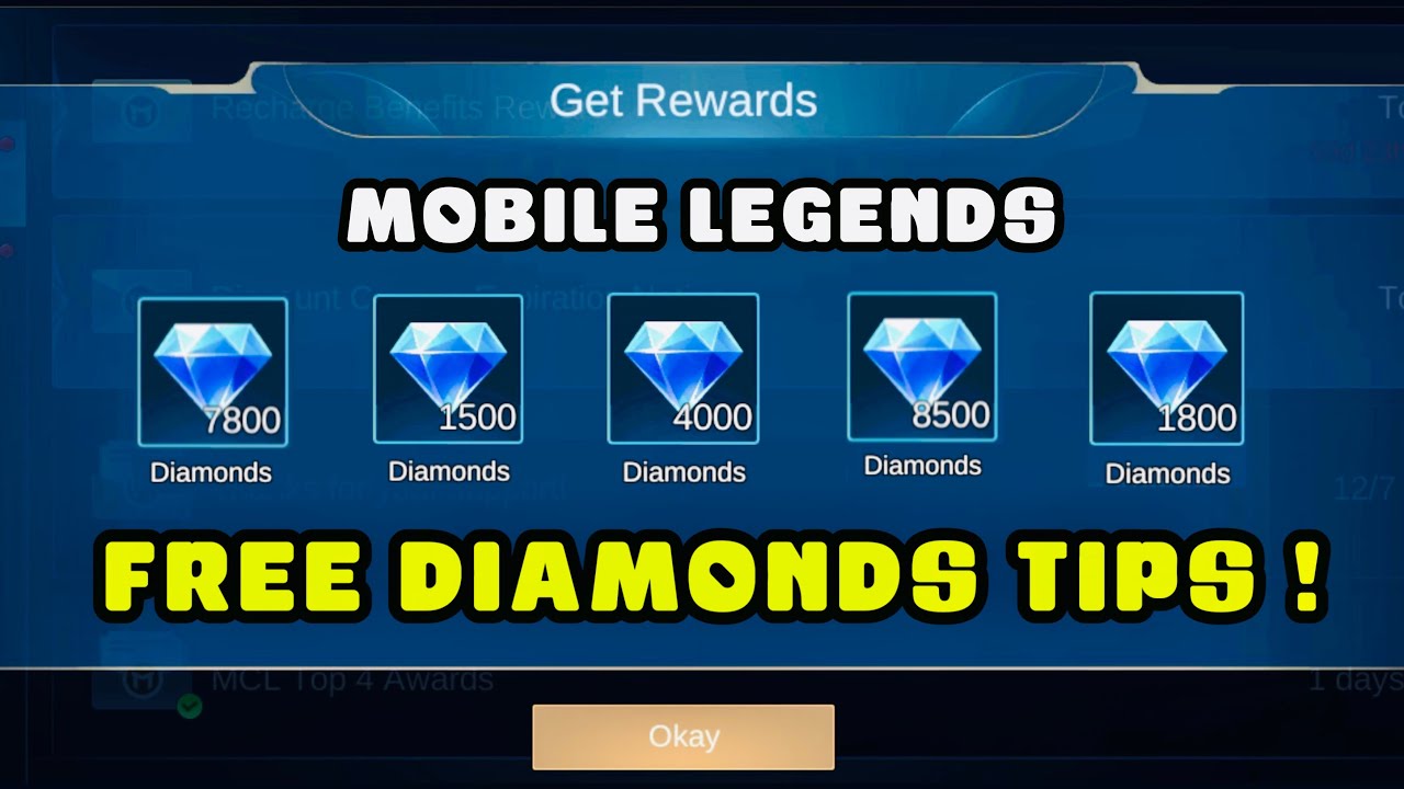 870 How To Get Free Diamond Mobile Legend HD