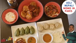 BEST INDIAN / NEPALI FOOD IN PARIS 💯 FOUND REAL NEPALI MOMOS IN PARIS – 🥟 🥟 🥟 🥟 🥟 – MOMO HOUSE