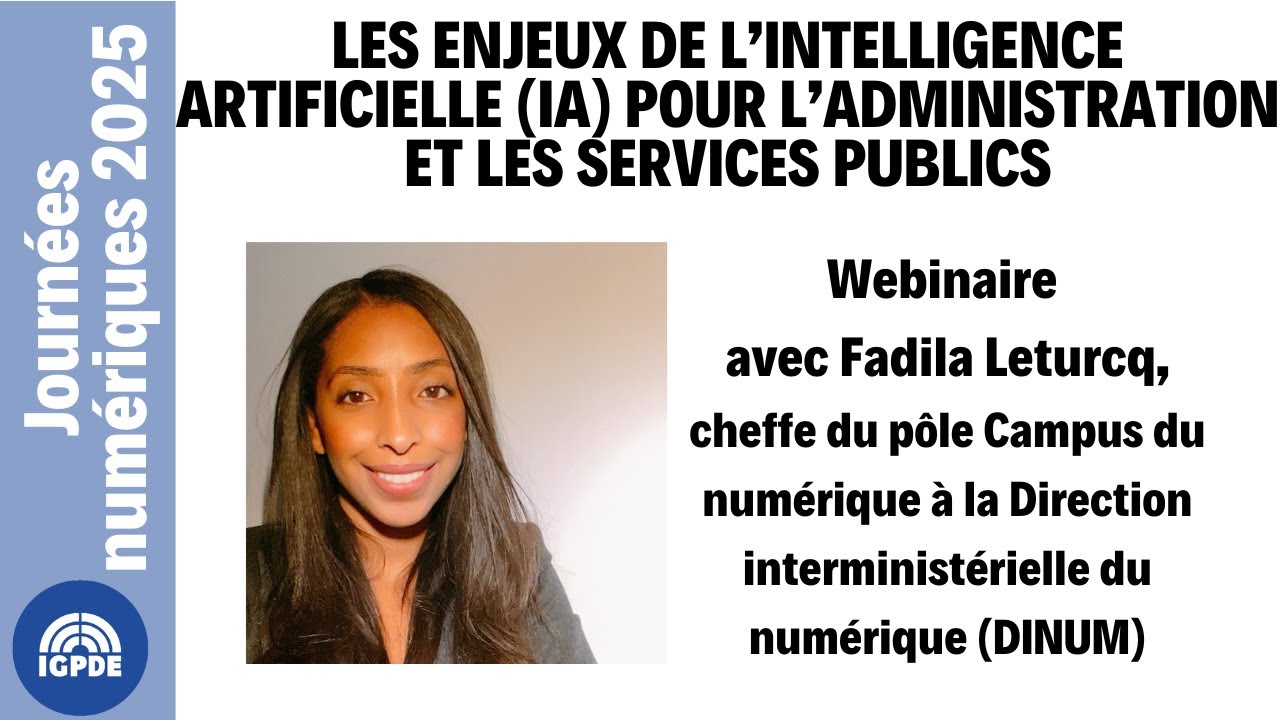 Les enjeux de l’intelligence artificielle pour l’administration et les services publics