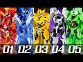 DragonForce Tyranno Steago Ptera Ankylo Raptor Dinosaur Robot Toy Transformation mp3