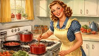 Nostalgic Positive Mood Music from 1930s \u0026 1940s | HAPPY Vintage Music for Baking