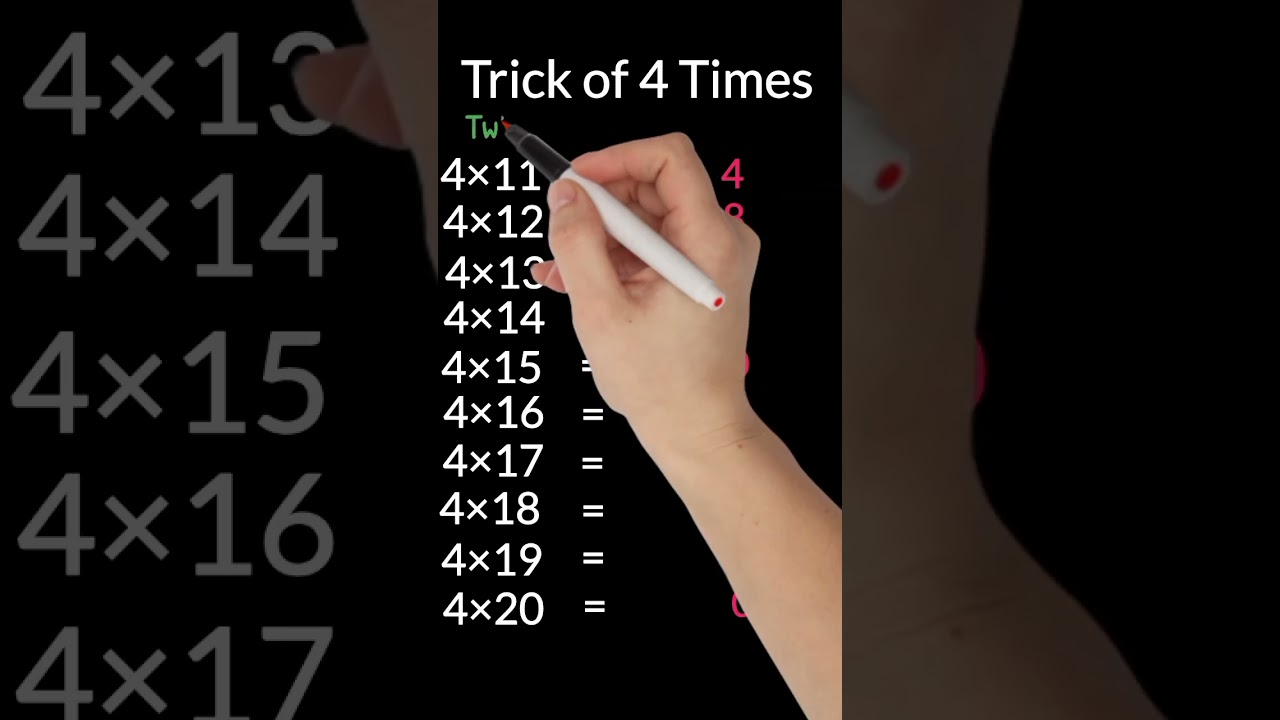 Tricks by 4 times