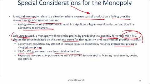 2017 Level I CFA Economics: Firm & Market Structures Summary