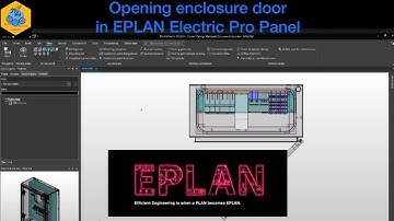 EPLAN Electric P8: Opening Enclosure Doors Easily (2025 Guide) #eplan #electrical #explore