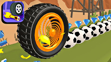 Wheel Smash 🚜💩🌭 All Levels Gameplay (iOS,Android)