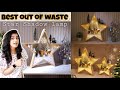 Best out of waste Christmas shadow box | DIY Wall decor ✨️
