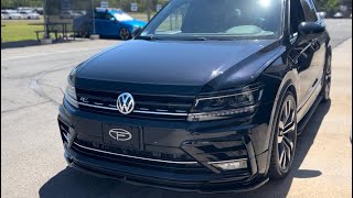 First look; Dino’s 2018 VW Tiguan SEL 4Motion on H&R drop springs