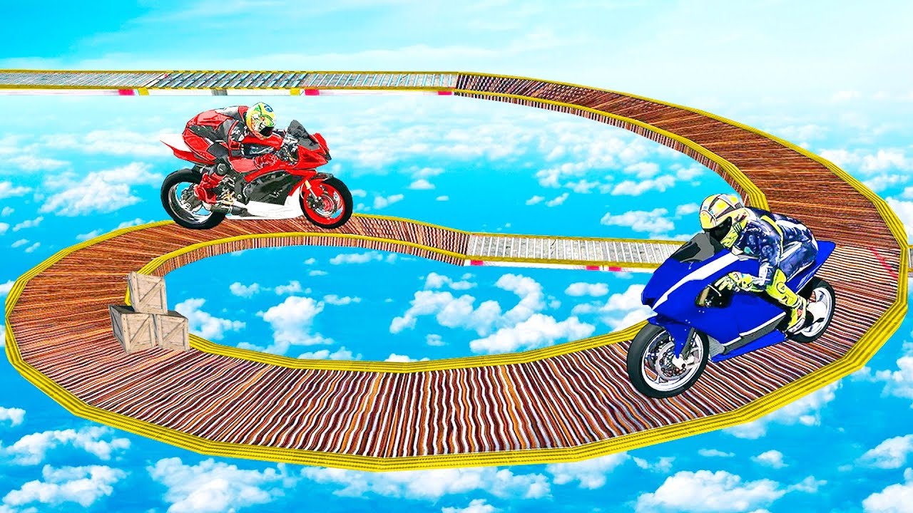 Bike Games - Racing Moto Bike Stunt : Impossible Track Game #2 - Gameplay Android free games