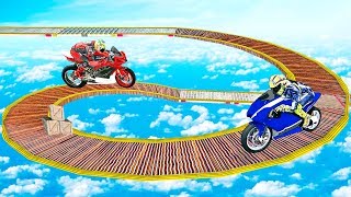 Bike Games - Racing Moto Bike Stunt : Impossible Track Game #2 - Gameplay Android free games screenshot 2