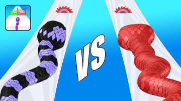 Snake Run Race 3D Gameplay 🔥 | Fastest Run Ever!