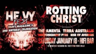 Rotting Christ Australian Tour Trailer