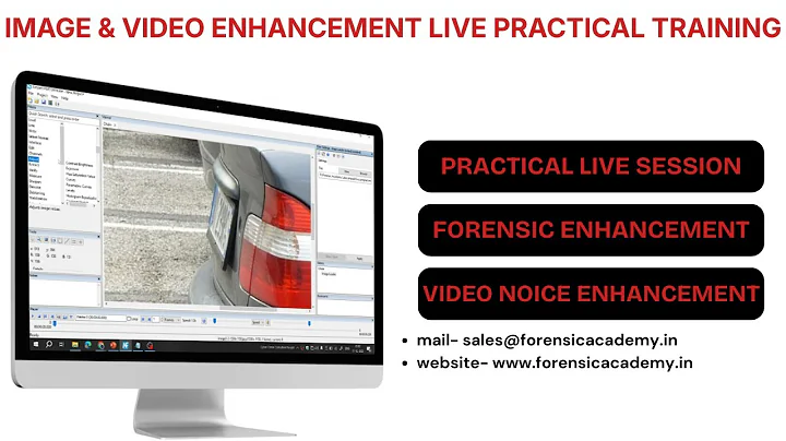 Live Practical Training on Video & Image Enhancement | Forensic Academy #imageenhancement #forensics