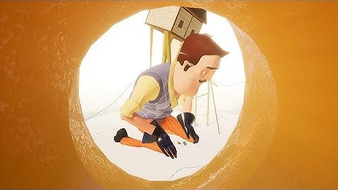 HELLO NEIGHBOR BETA 3 | ALL ATTACK ON GIANT NEIGHBOR