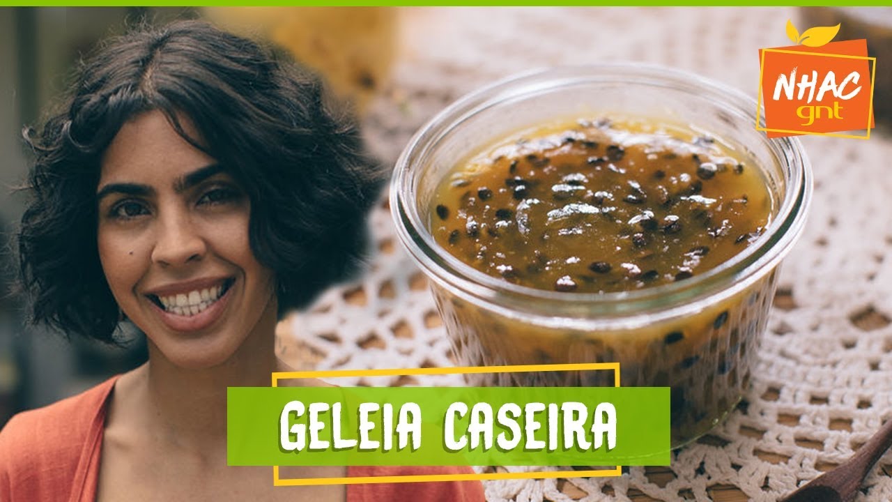 Geleia CASEIRA de maracujá: receita leva apenas DOIS ingredientes | Bela Gil | Refazenda