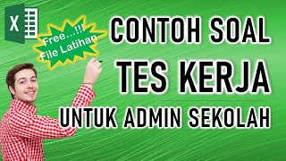 Work Test Questions For School Admins In Excel