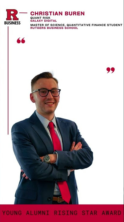 Christian Buren and Rutgers Business School Blockchain Hub #shorts