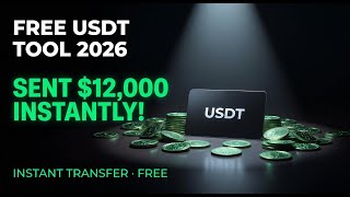 I tested a free USDT tool — sent $12,000 instantly to my wallet!