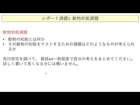 知能情報工学概論2021 第10回 2021/10/28