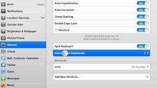 How to remove Finnish keyboard from iPad iOS 5 screenshot 3