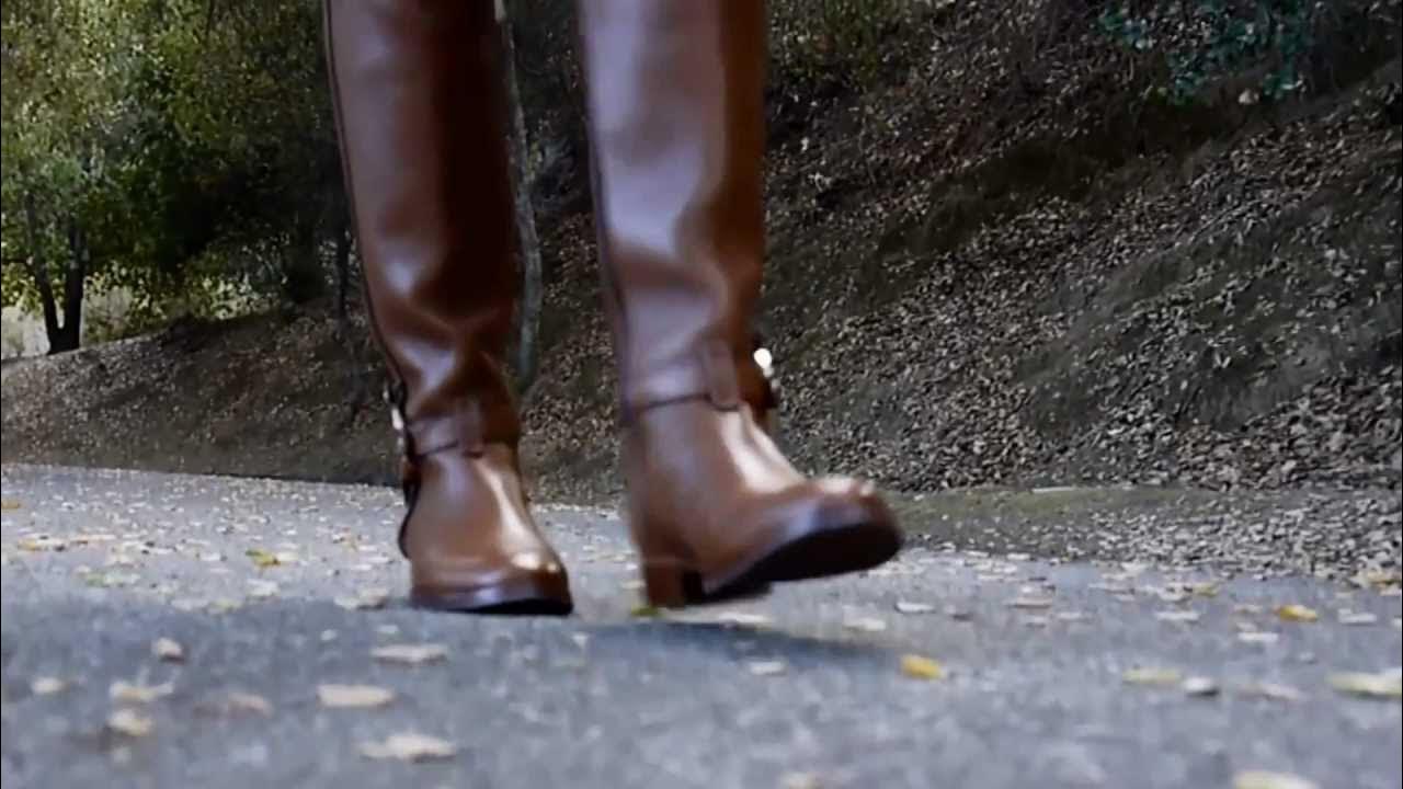 Tory Burch Riding Boots Review - YouTube