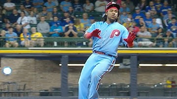 PHI@MIL: Franco goes 4-for-5 with a pair of RBIs