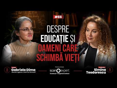 Gabriela Dima, Director regional Moldova, Teach for Romania | Ceahlăul podcast #86