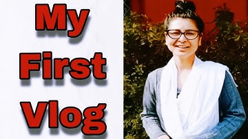 My First Vlog। My First Video On YouTube 2023। Sadhana Vlogs