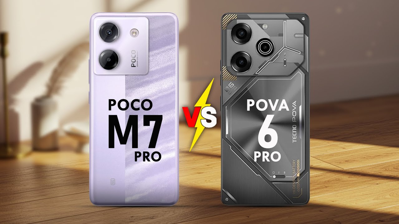 Poco M7 Pro Vs Tecno Pova 6 Pro