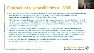 Discharge Medicines Service (DMS) - Maximising Success